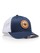 Folded Hills Snapback Hat (Blue/White) - View 1