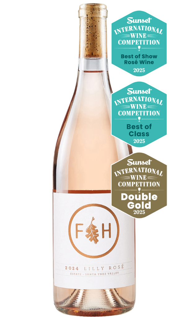 2024 Lilly Rosé - Best Rosé, Sunset Wine Competition 1