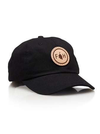 FH Ball Cap (Black Twill) 1