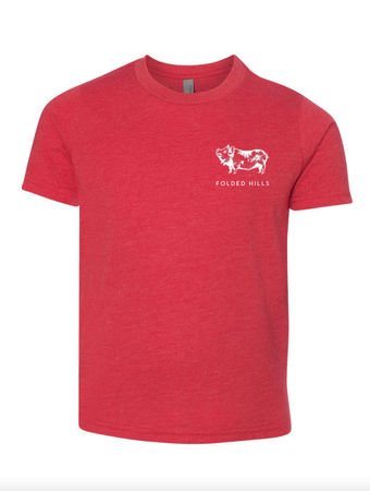 Child's Short Sleeve Tee - Red 1